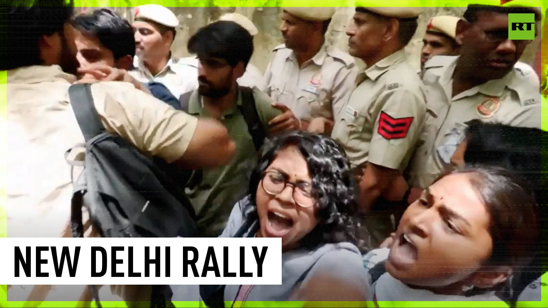 New Delhi rally against latest military recruitment system ends in arrests