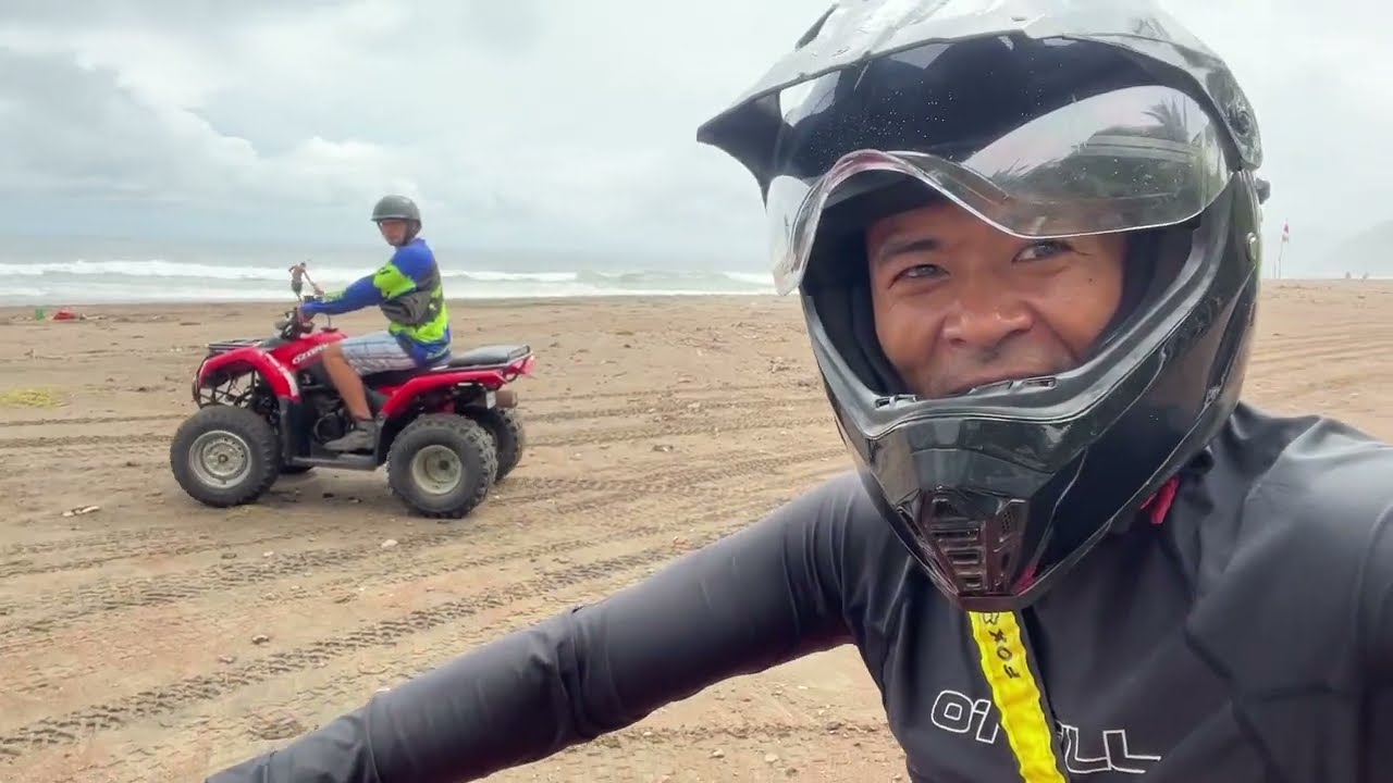 Atv excursion into the mountains of jaco costa rica & stopping by a waterfall