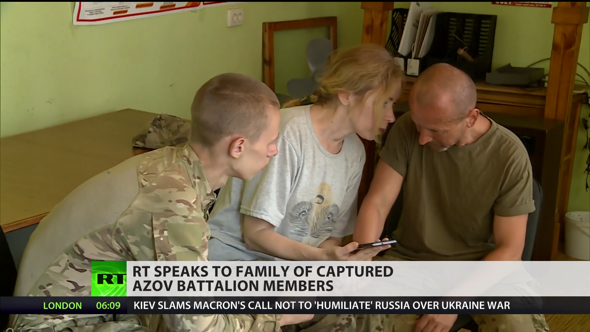 Captured Azov Battalion fighter family | RT interview