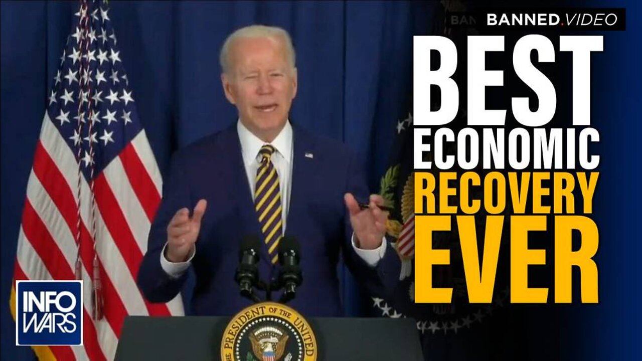 Dems Continue To Tell Americans ‘Stop Being Poor’ as Biden Claims 'Best Economic Recovery Ever'