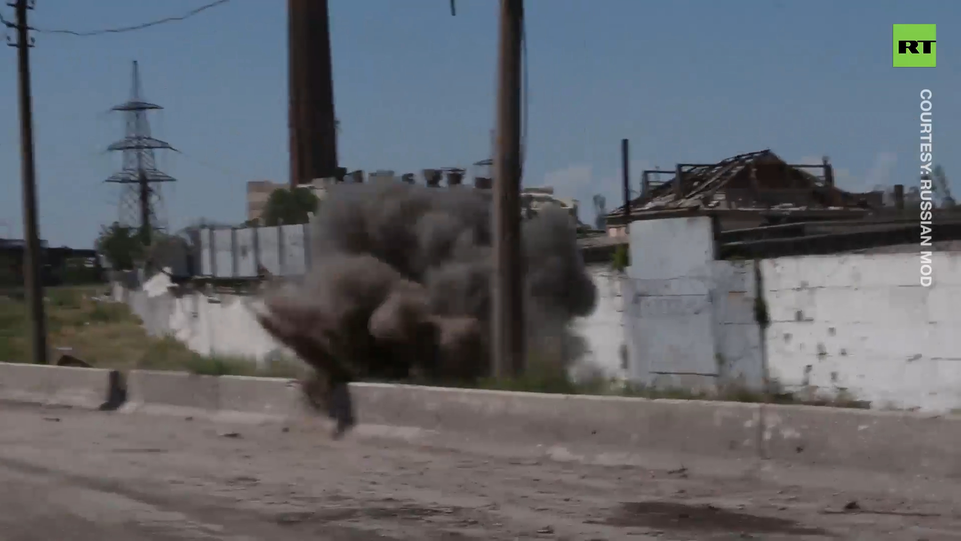 Russian sappers demine Azovstal in Mariupol