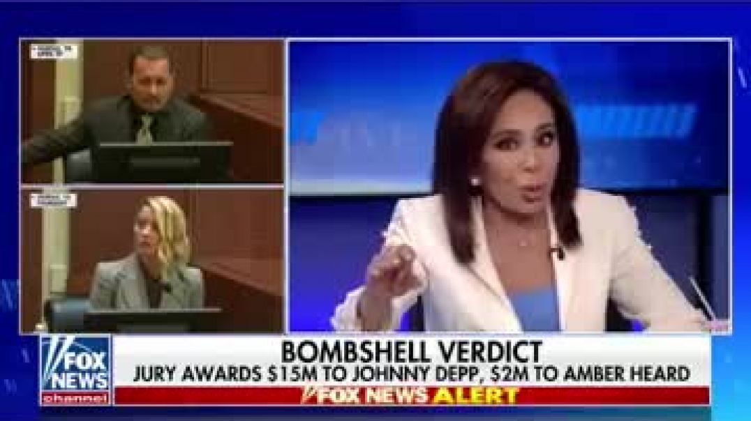 Judge Jeanine rips Amber Heard - You do not represent women - shorts