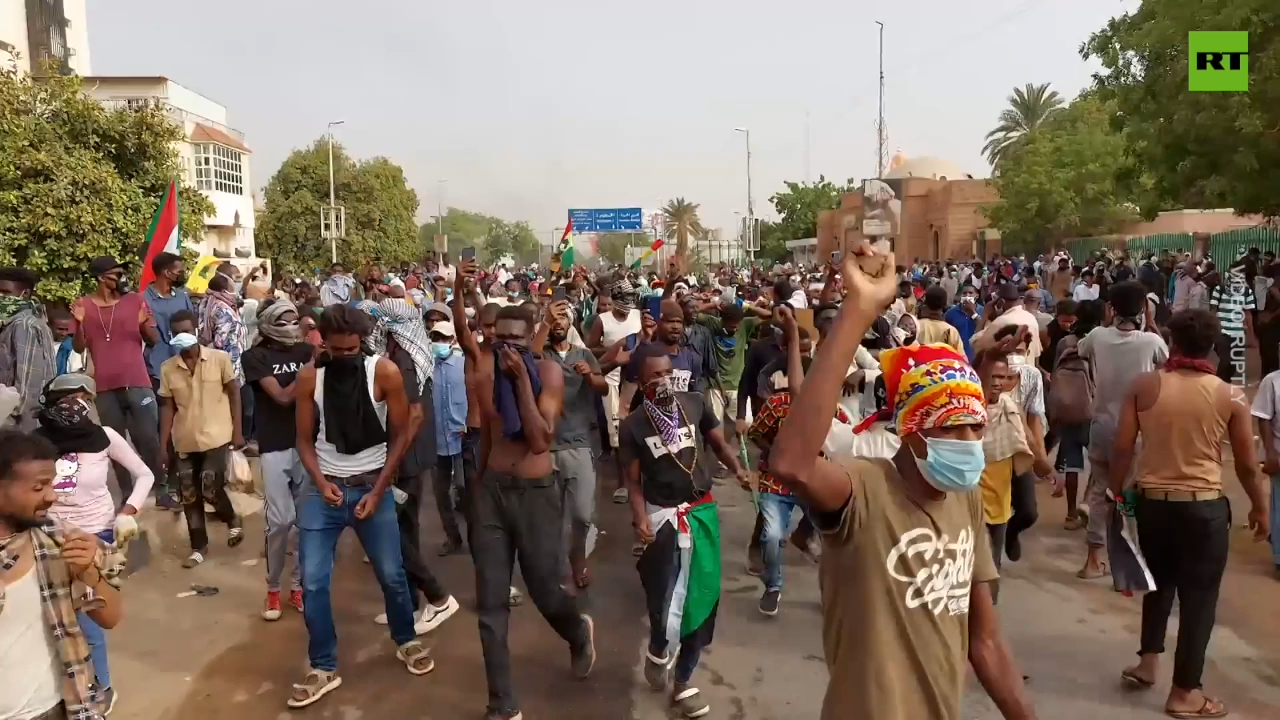 Anti-coup protests continue in Khartoum