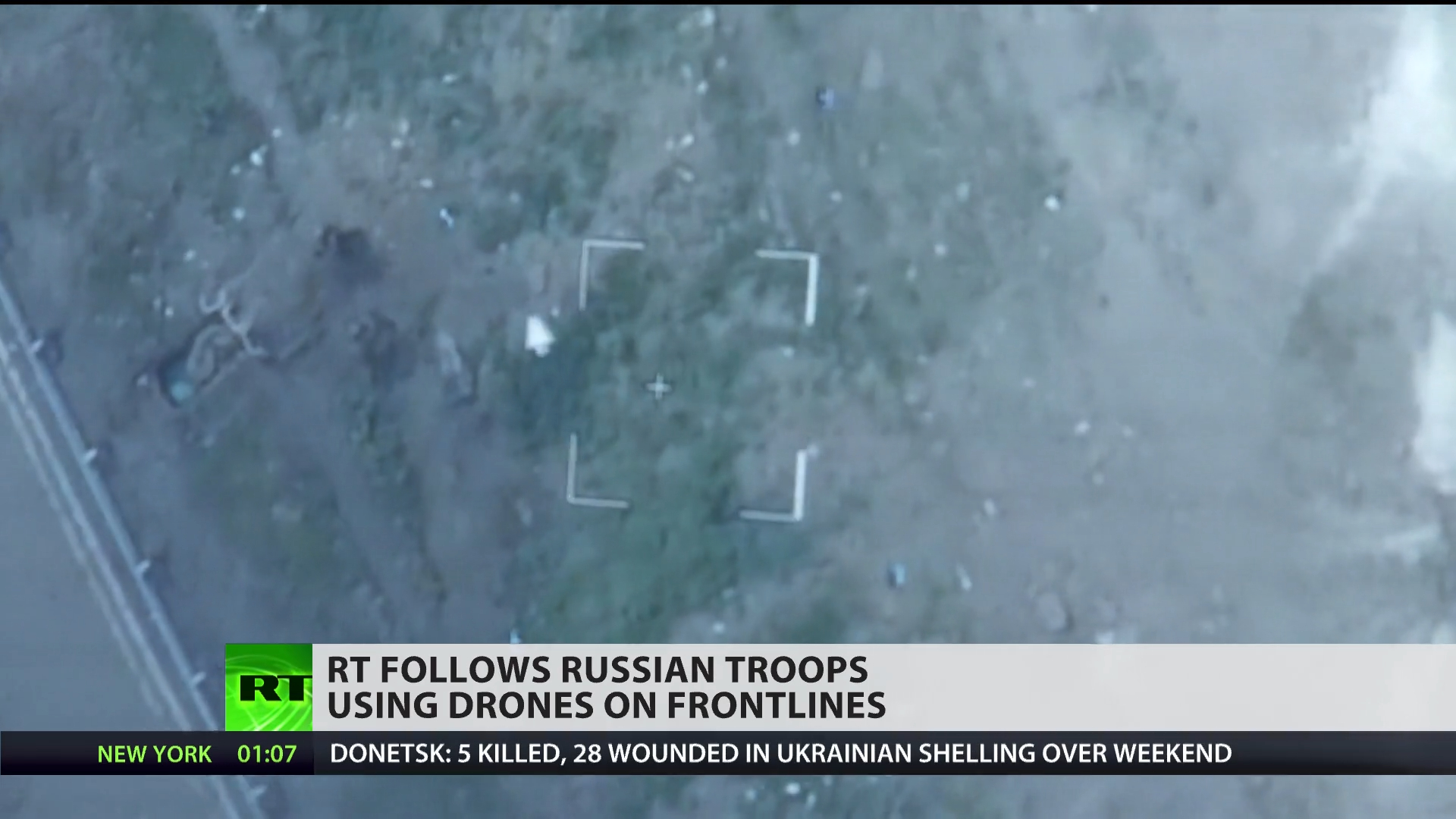 Russian forces’ drone hunt for Ukrainian military positions