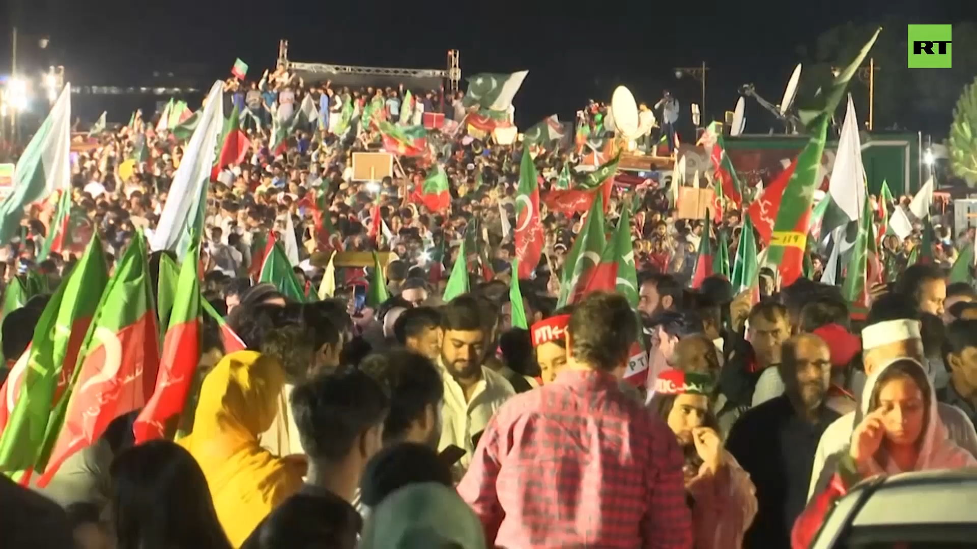 Hundreds decry high prices in Imran Khan-backed rally