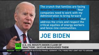 US Big Oil furious with Biden amid price hike