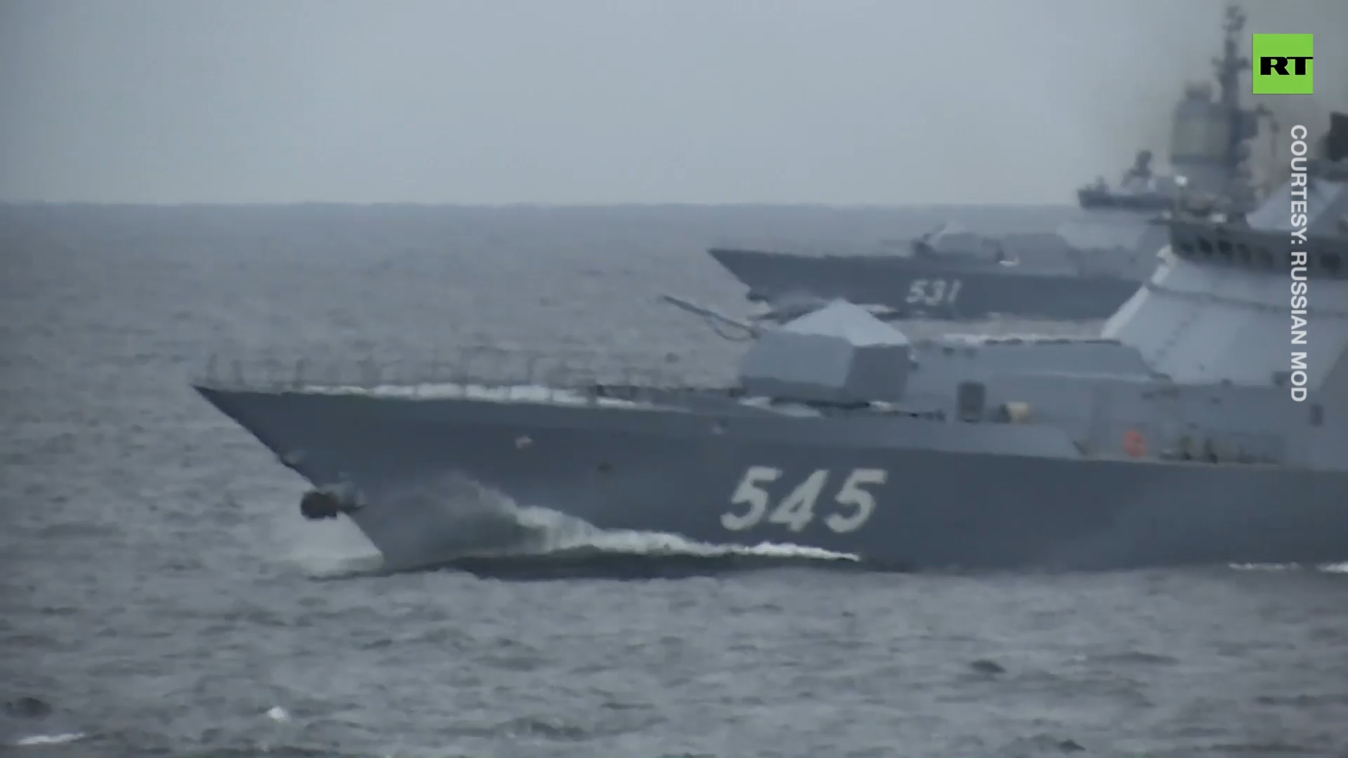 Missiles fly at Russian Baltic Sea drills