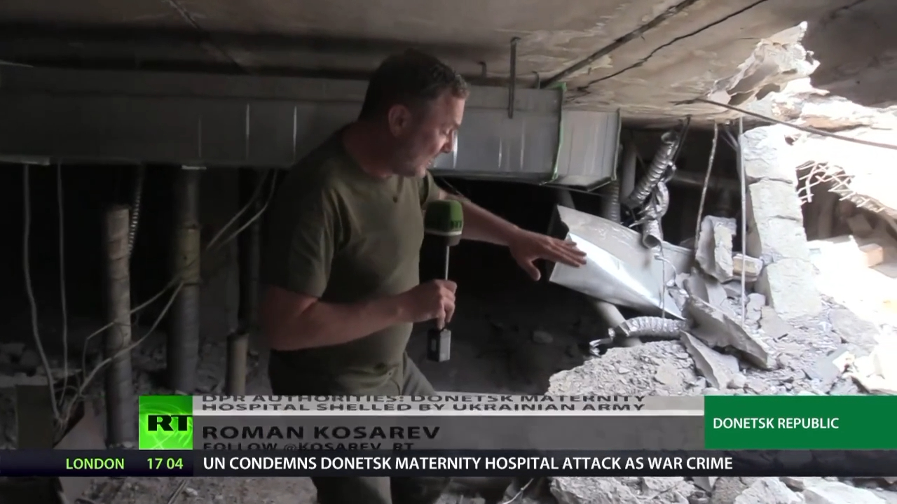 RT hears first-hand from personnel and patients of shelled Donetsk maternity hospital