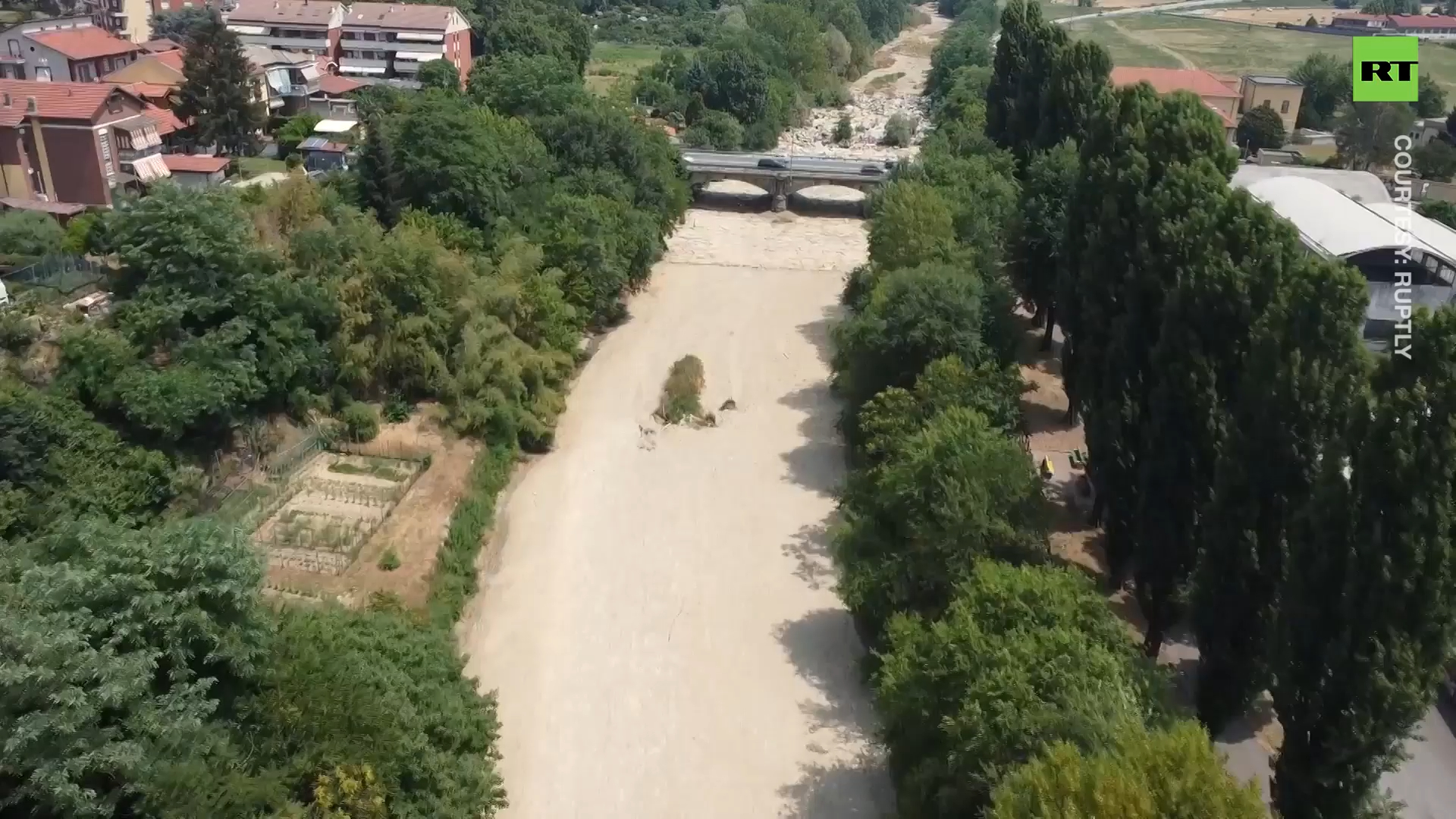 Italy's Po River faces its worst drought in 70 years