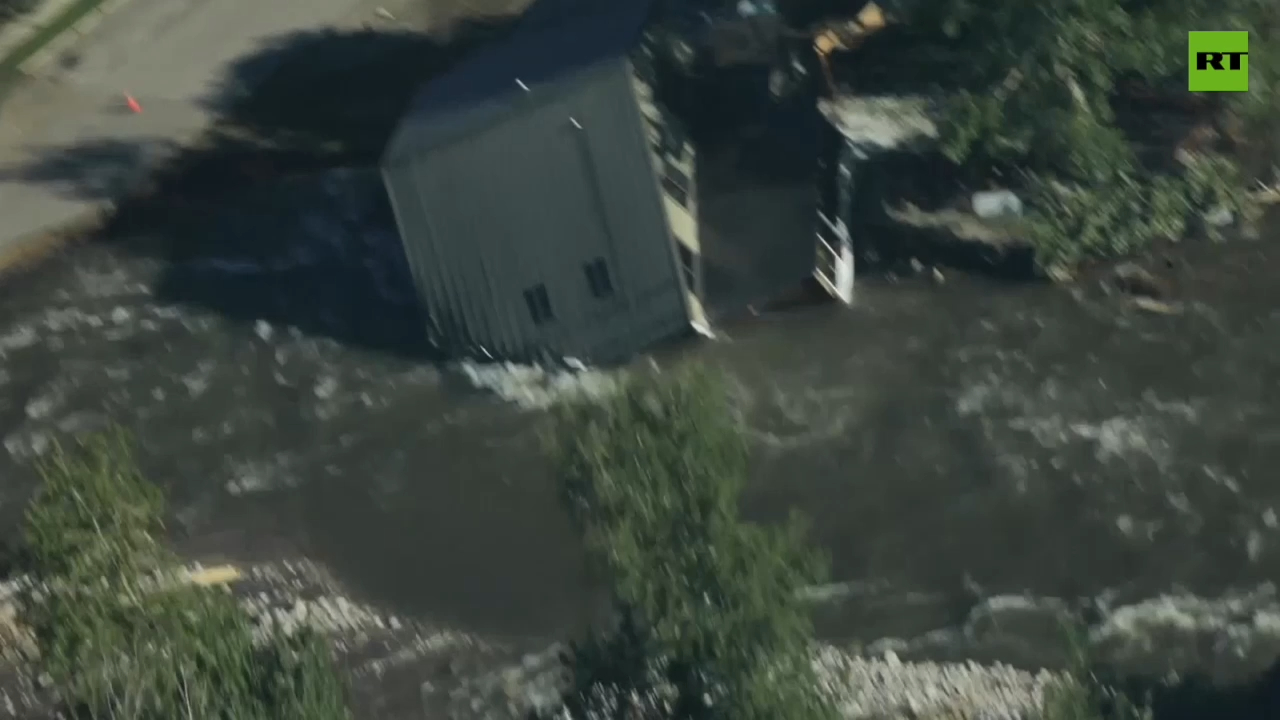 Flooding ravages Yellowstone National Park