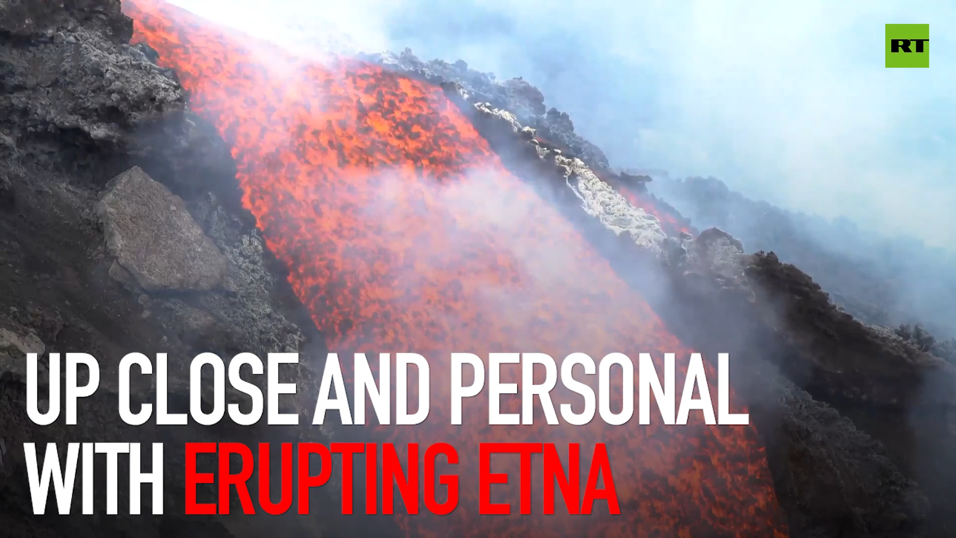 Up close and personal with erupting Etna