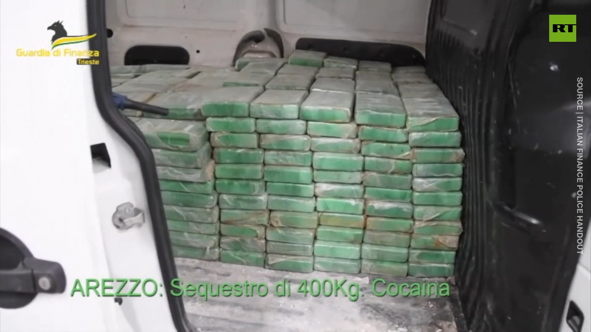 Whooping 4.3 tons of cocaine seized in one of the largest-ever drug busts in Italy