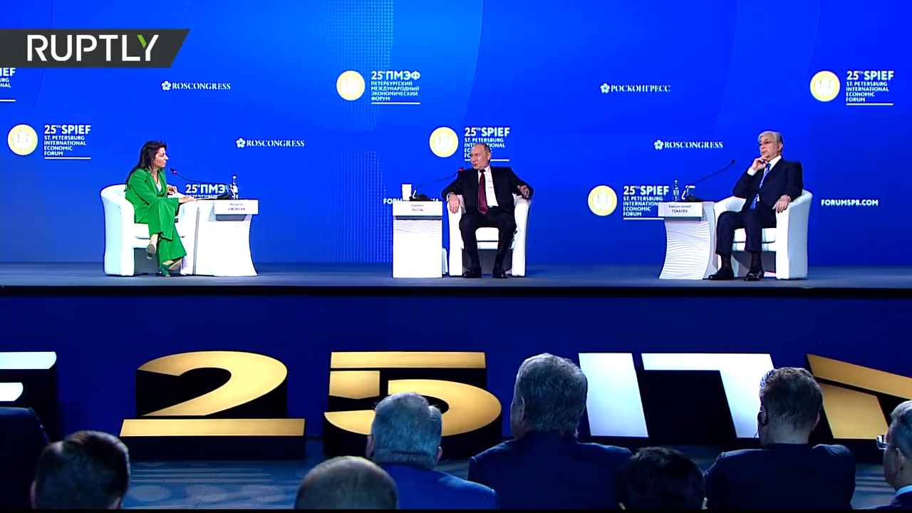 'Rumors about my death are largely exaggerated' - Putin quotes Mark Twain at SPIEF 2022