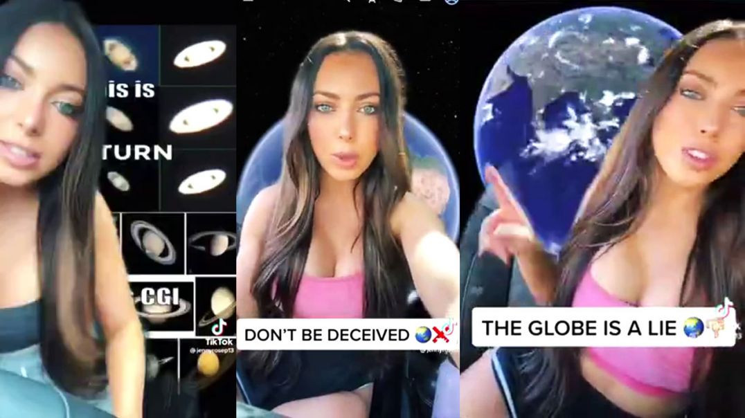 I NEED ANSWERS! HOT WOMAN KNOWS THE EARTH IS FLAT