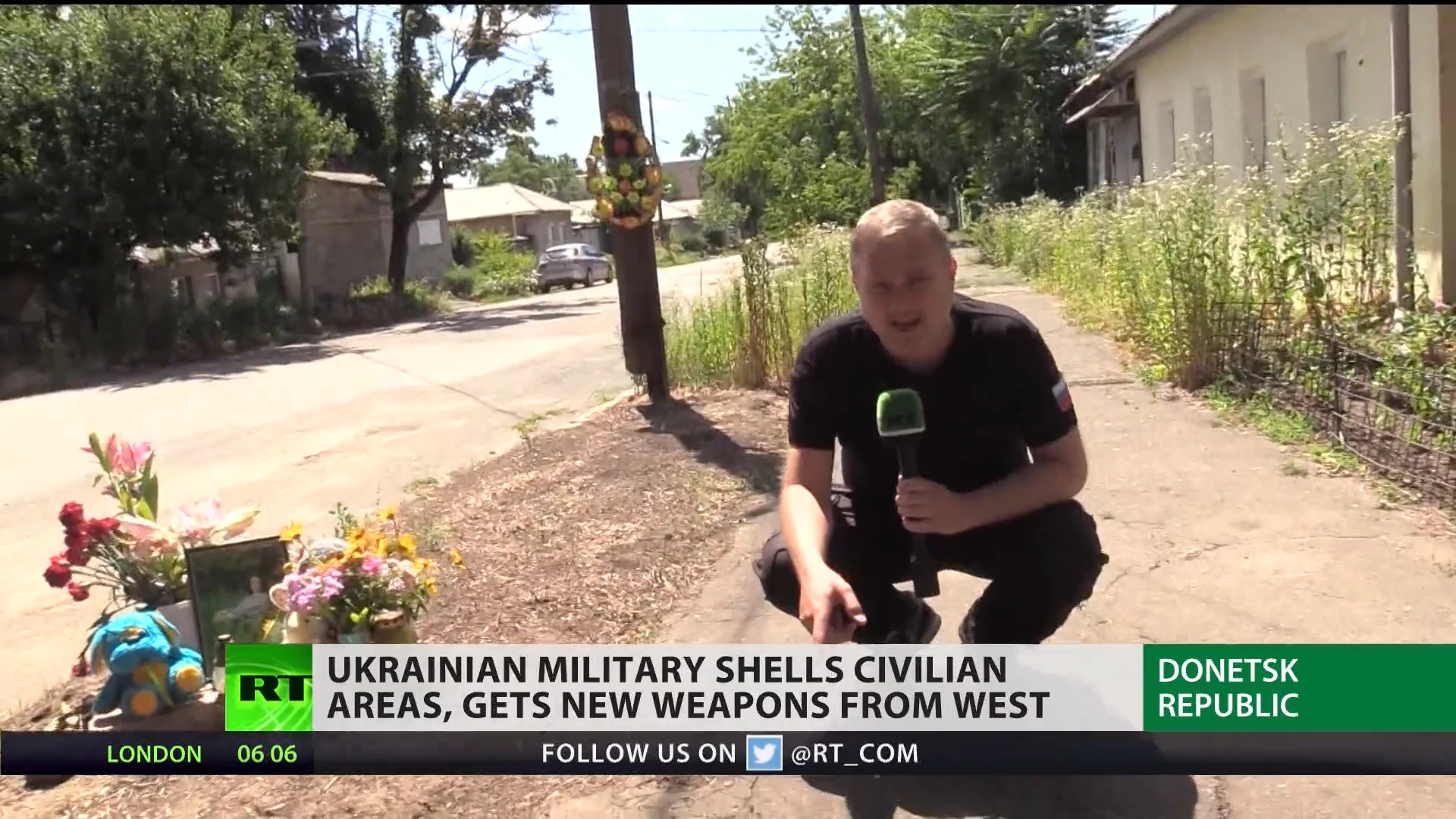 Mother of 10 y.o. girl killed in Ukrainian shelling of Donetsk speaks to RT