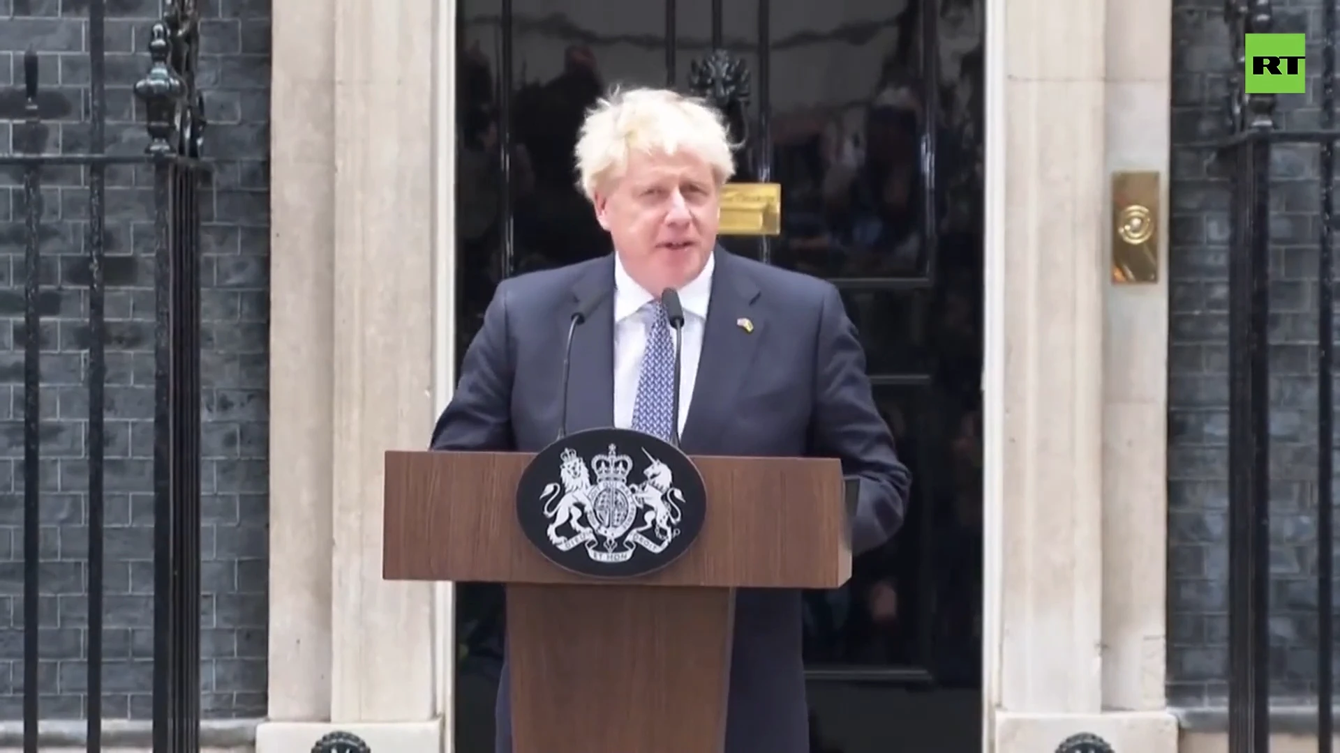 UK Prime Minister Boris Johnson resigns