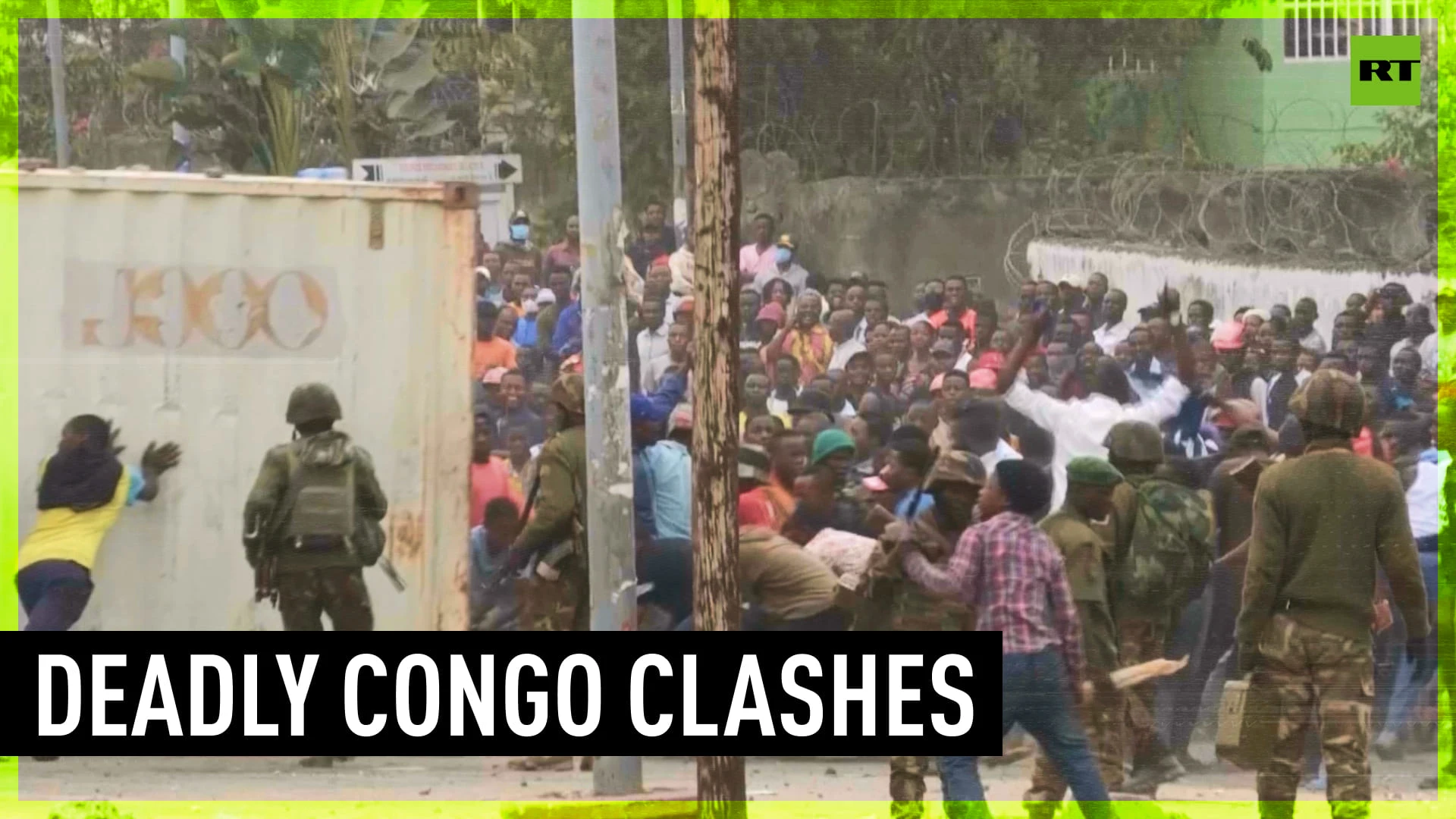 At least five killed in clashes in Congo