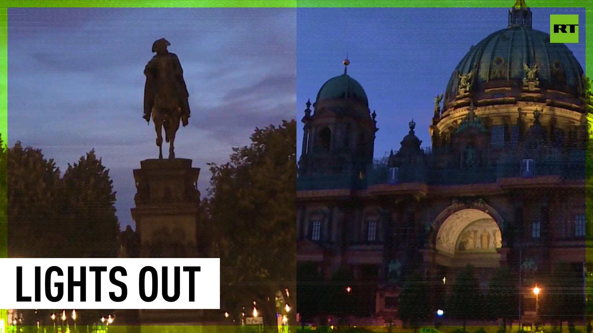 Berlin landmarks go dark amid gas crisis