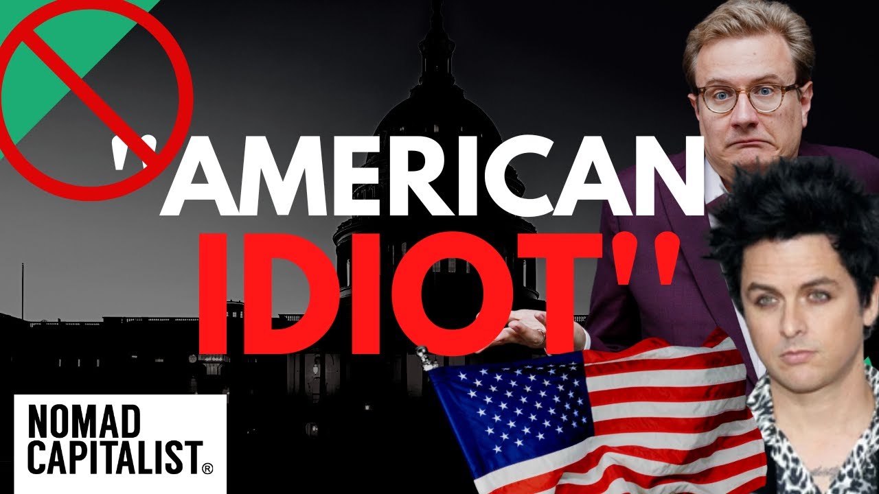 '' I Don't Want to be an American idiot''!