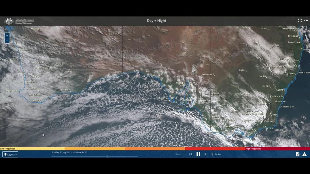 The Weather - Kloods Un Fings - Play at 1 x and then ~5 x speed. Interesting things happen.