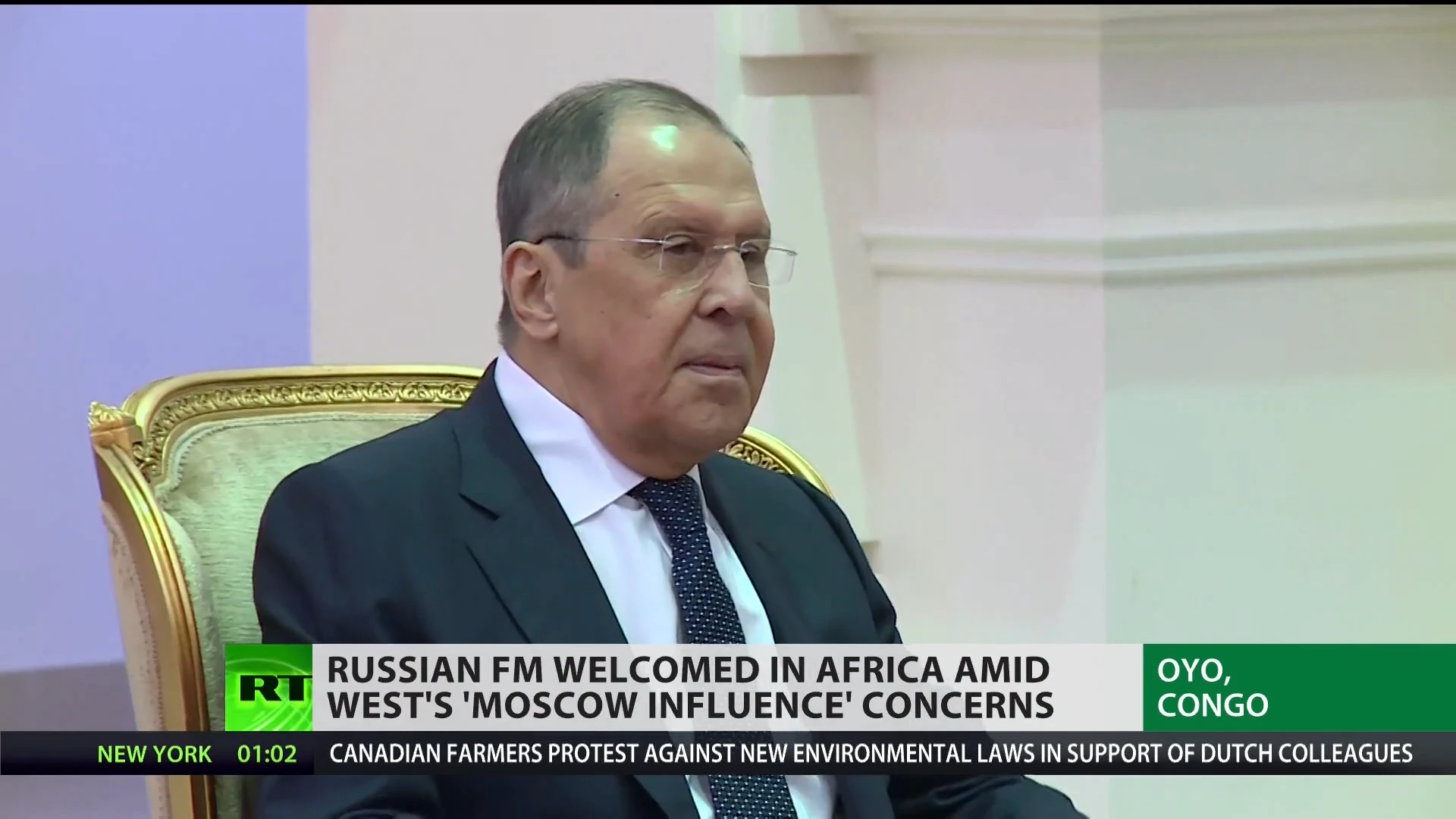 Africa greets Lavrov while 'Moscow influence' concerns grow in the West