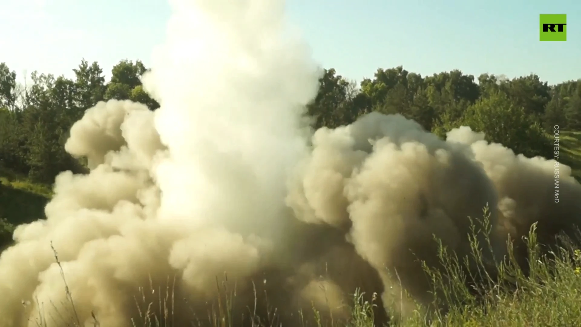 Iskander ballistic missile system in combat amid Ukraine conflict