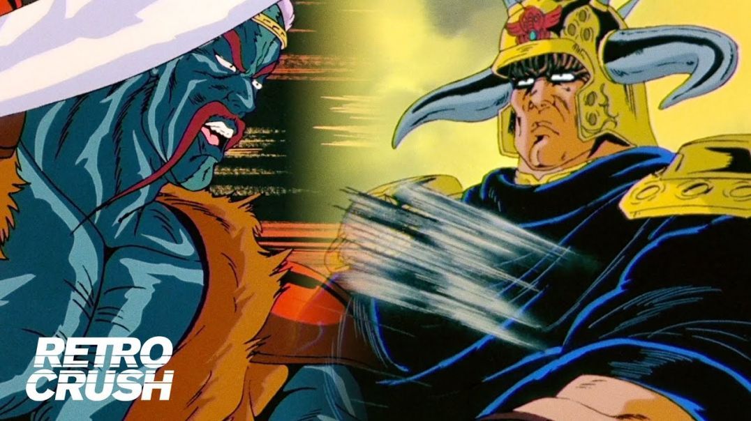 RAOH (KEN-OH) ALWAYS FLEXES HARD BECAUSE HE NEVER GETS OFF THE HORSE - 'Fist of the North Star' 北斗の拳 (Subbed)