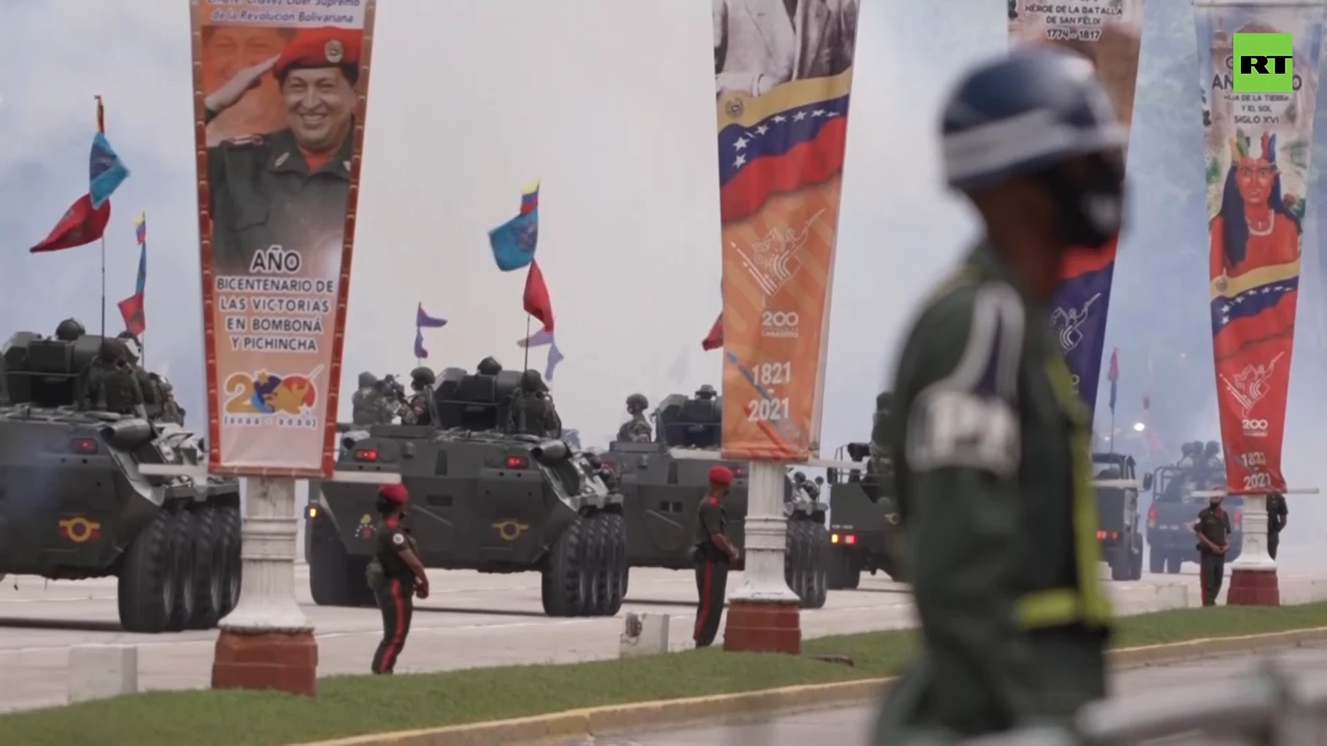 Military parade held for Venezuelan Independence Day