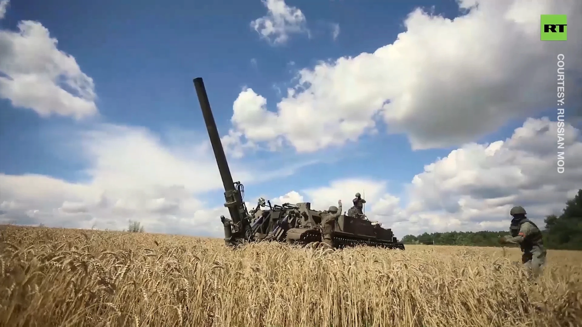 'Tulip' destroys disguised Ukrainian positions