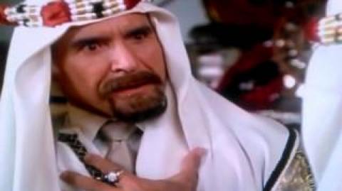 Cannonball Run 2 the shiek and his father - STAY AWAY 4ROM THOSE DIRTY SAND ARABS, REAL FATHER DISCIPLINE :D