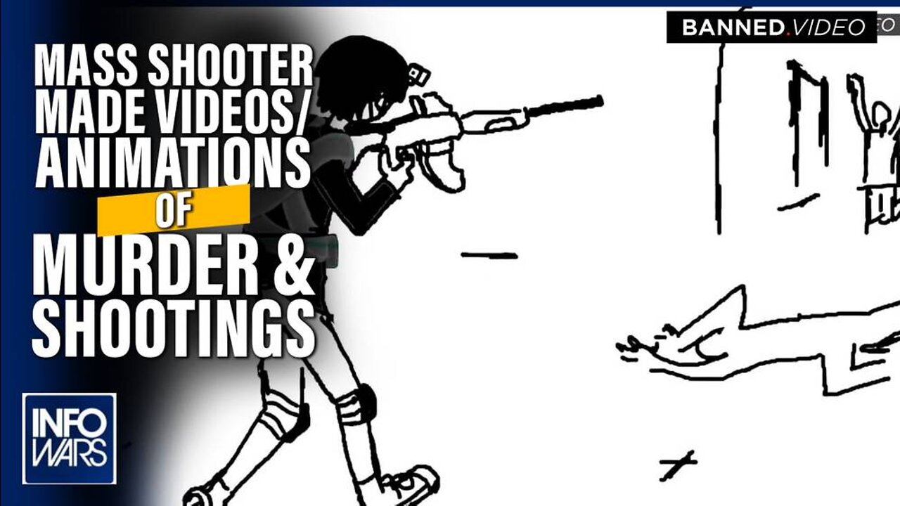 Mass Shooter Made Animations and Music Videos of Murder and Shootings