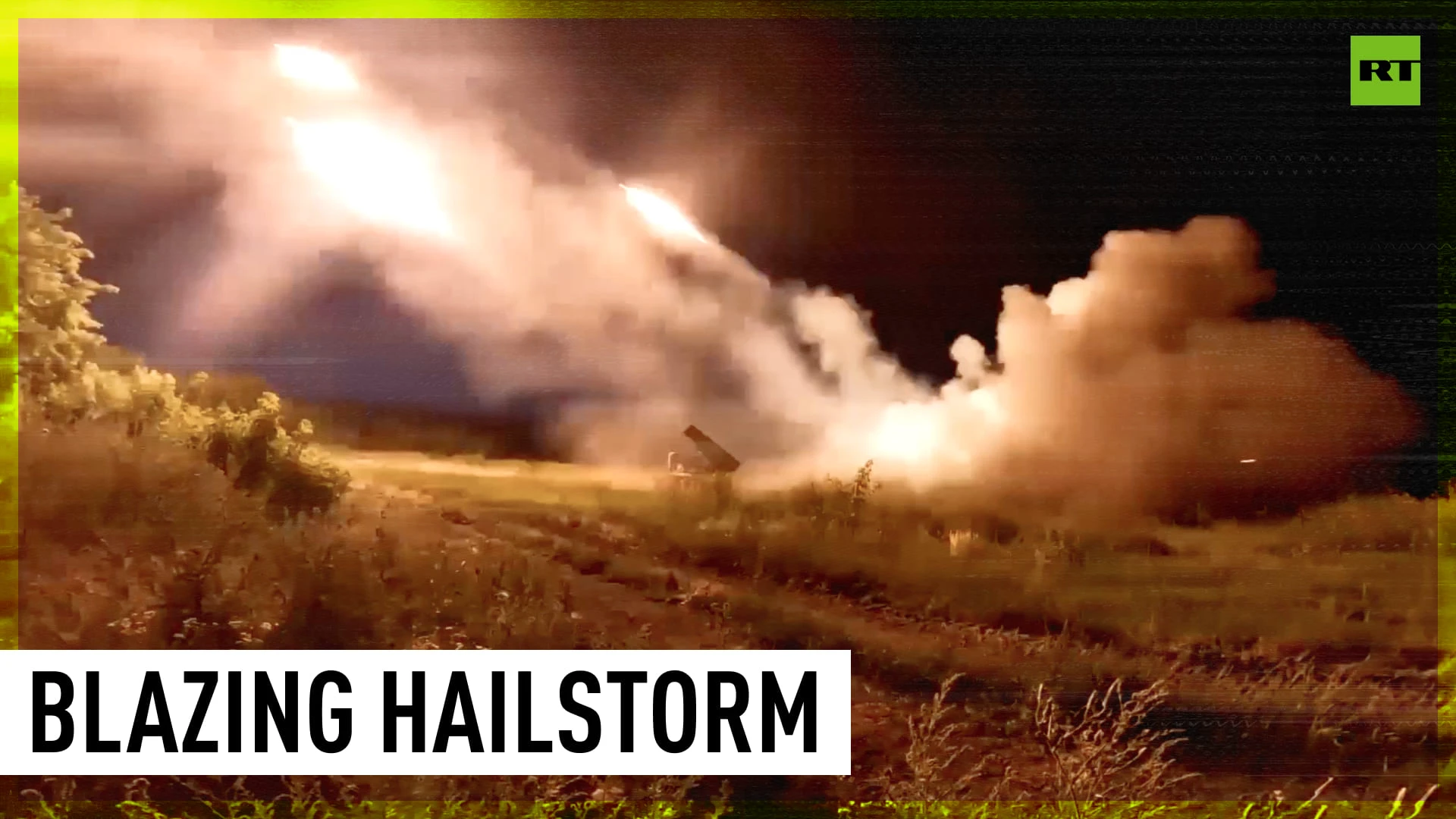 DPR forces launch hailstorm of missiles