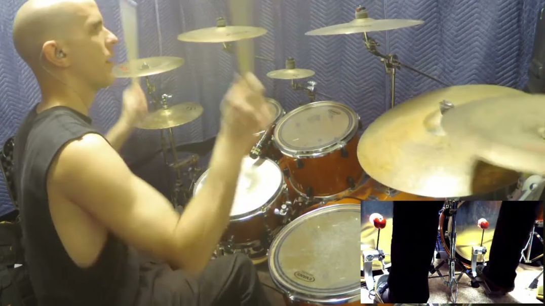 DEATH - OVERACTIVE IMAGINATION DRUM COVER STERLING JUNKIN