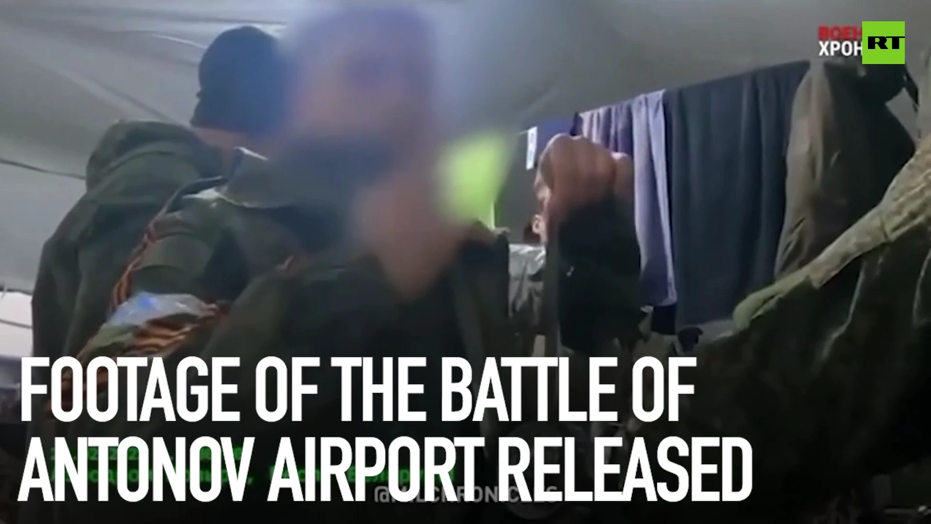 The 1st major clash in Ukraine: Battle of Antonov Airport