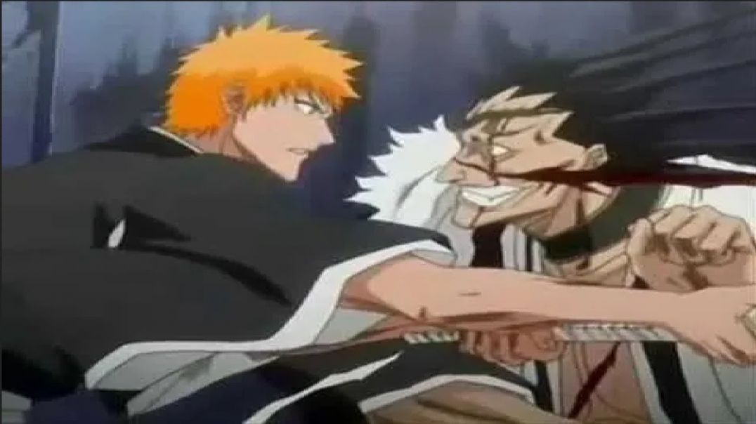 Kenpachi vs Ichigo - Bleach [Full Fight] English Sub (60 fps HD)