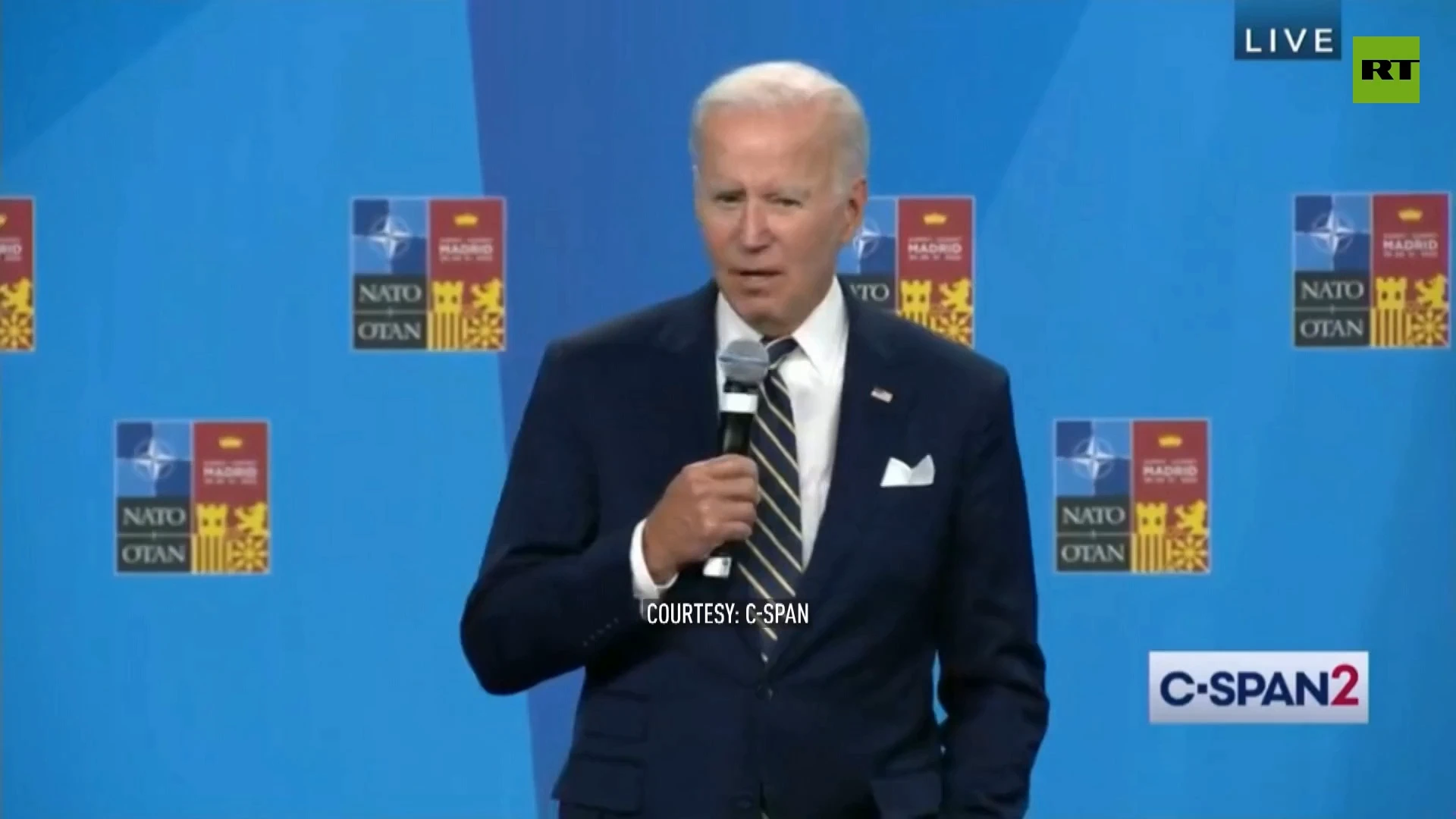 Ukraine defeated by Ukrainians and Sweden is now Switzerland - Biden's latest