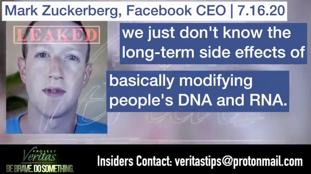 Zuckerberg warns that COVID-19 vaccines are “experimental” and “unproven” in a leaked video (but Facebook bans you if yo