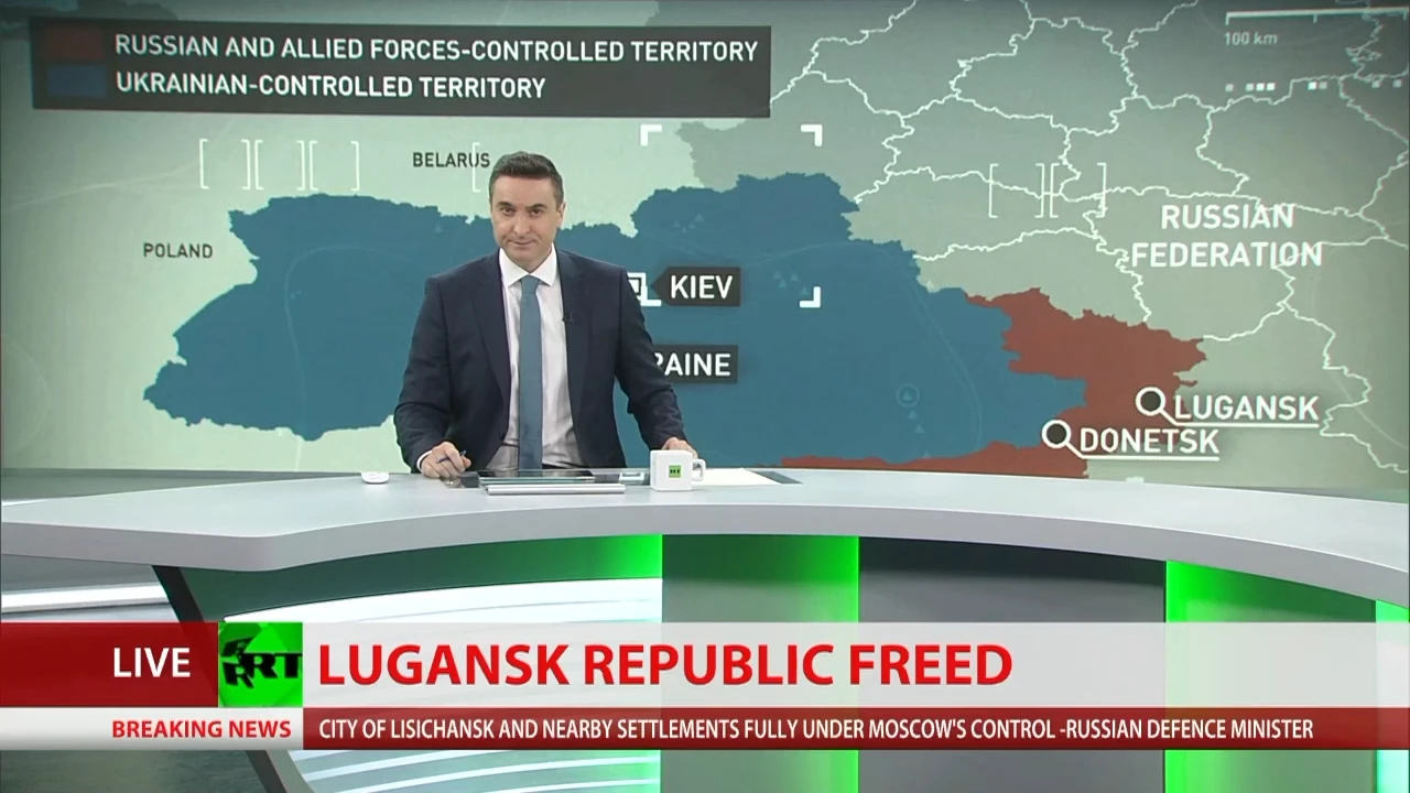 Russia takes full control of Lugansk People’s Republic