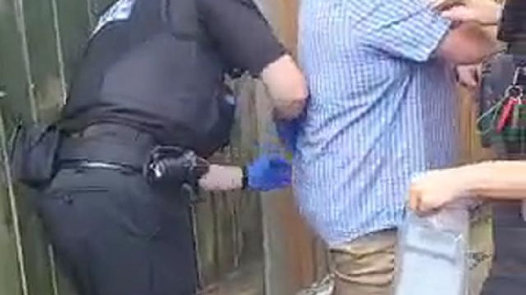 Laurence Fox films British War veteran getting handcuffed for a Facebook Post ?