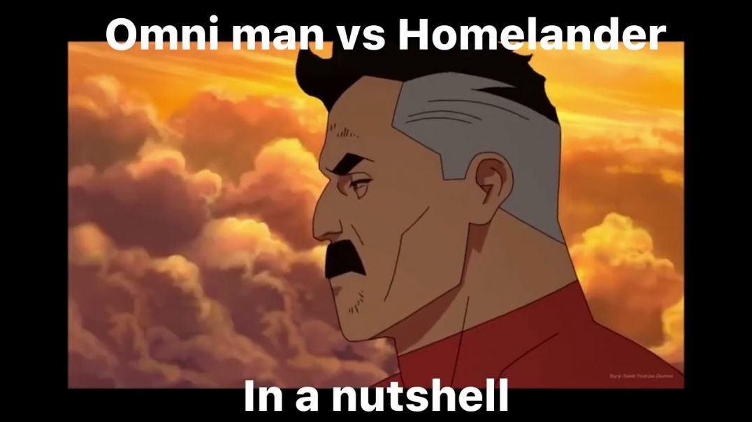 omni man vs homelander in a nutshell