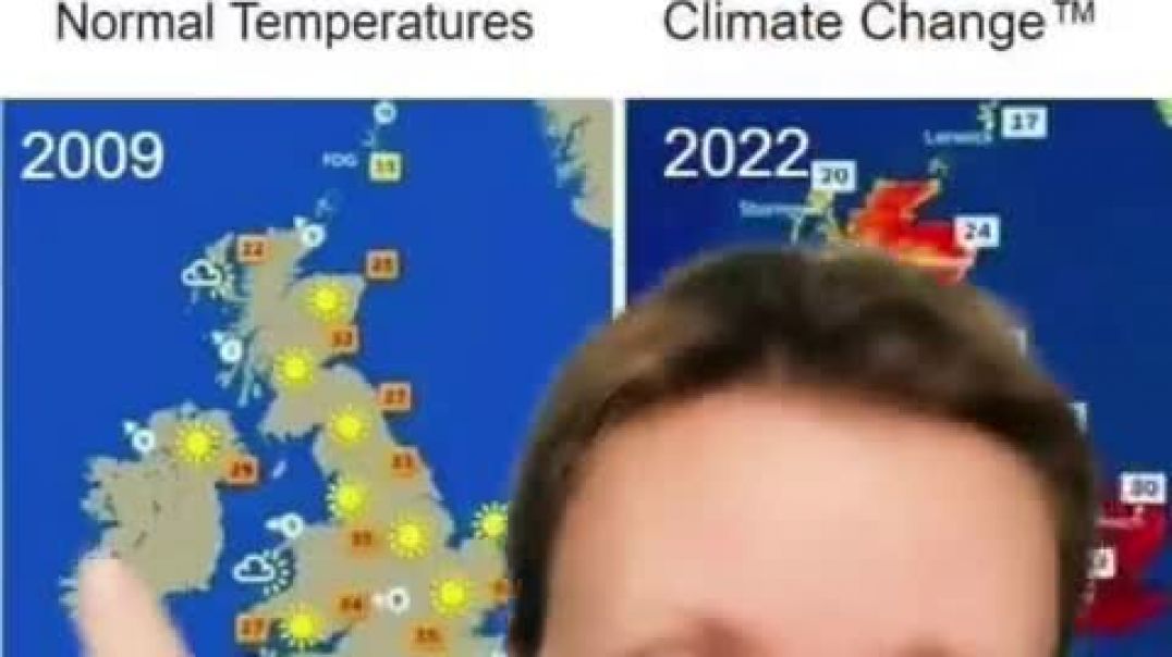 Magic "climate change" weather map