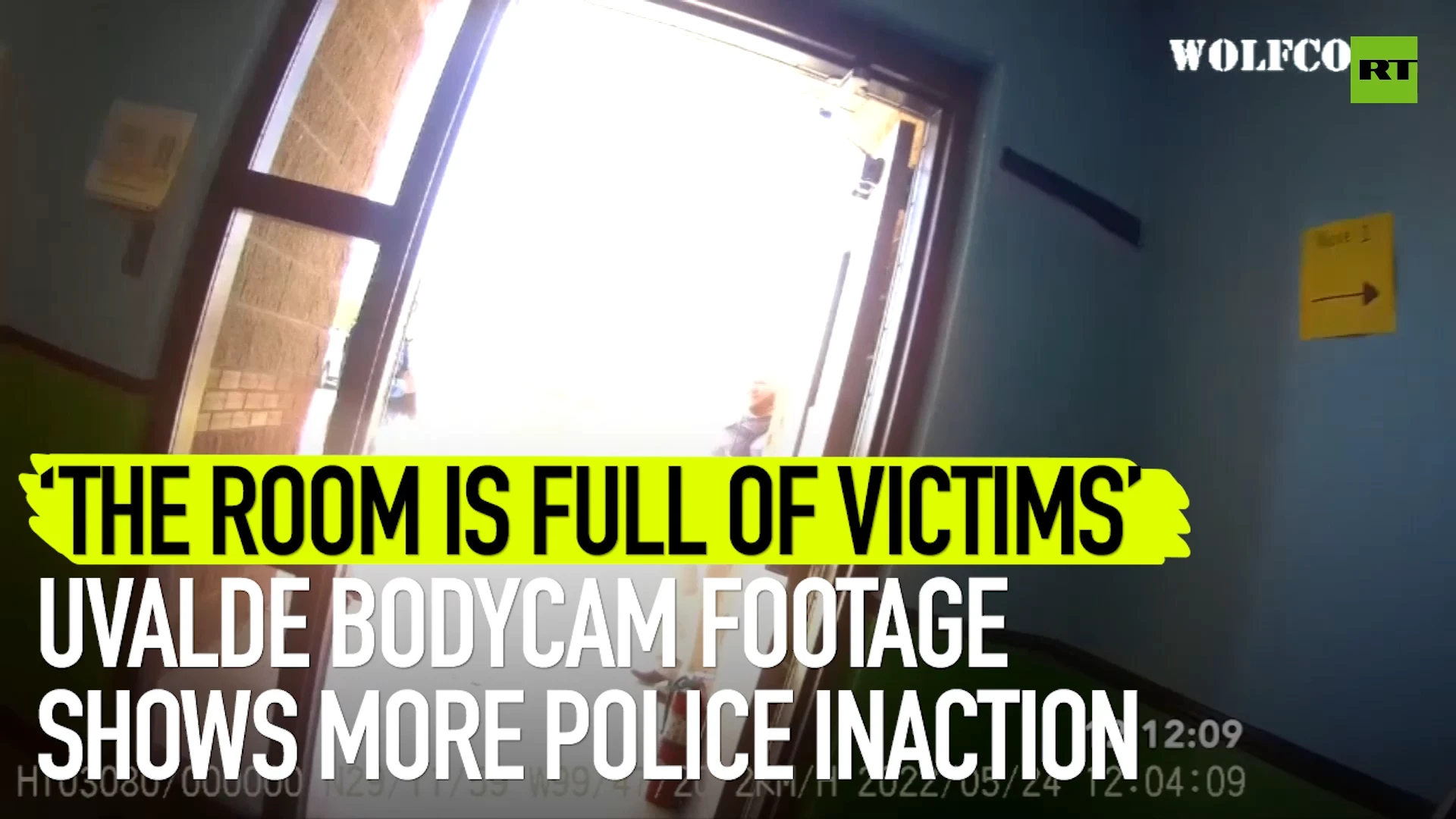 Uvalde bodycam footage shows more police inaction