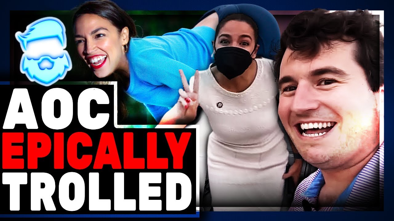 Alexandria Ocasio-Cortez EPICLY Trolled By Youtuber Alex Stein & Has Total Meltdown!