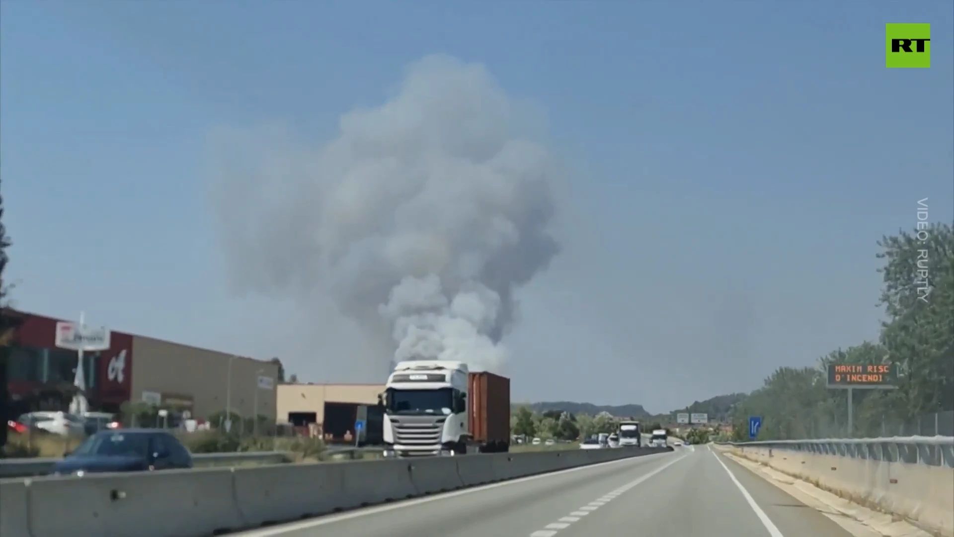 Catalonia battles wildfires