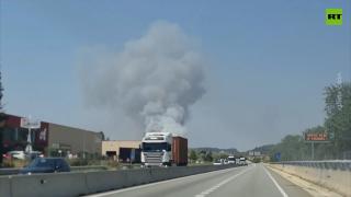 Catalonia battles wildfires