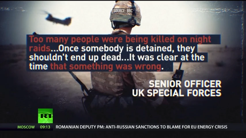 BBC vs UK MoD? Broadcaster criticized for reporting on SAS killing unarmed Afghan men