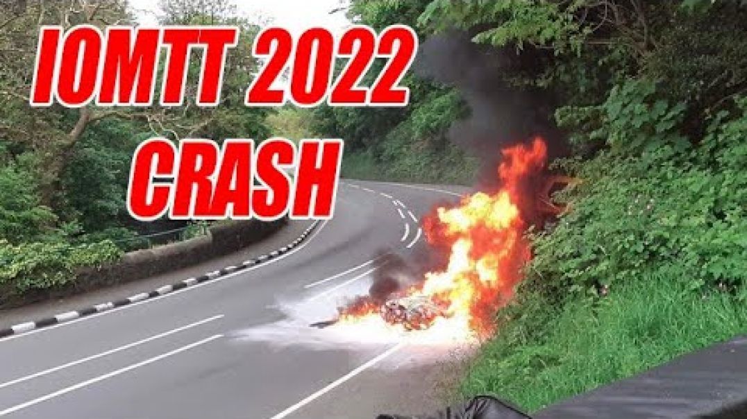IOM TT 2022 Crash, Fly by and Top Speed - Highlights