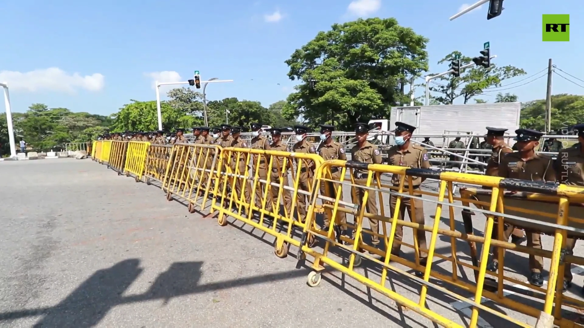 Heavy security presence in Colombo as Sri Lankan parliament nominates president