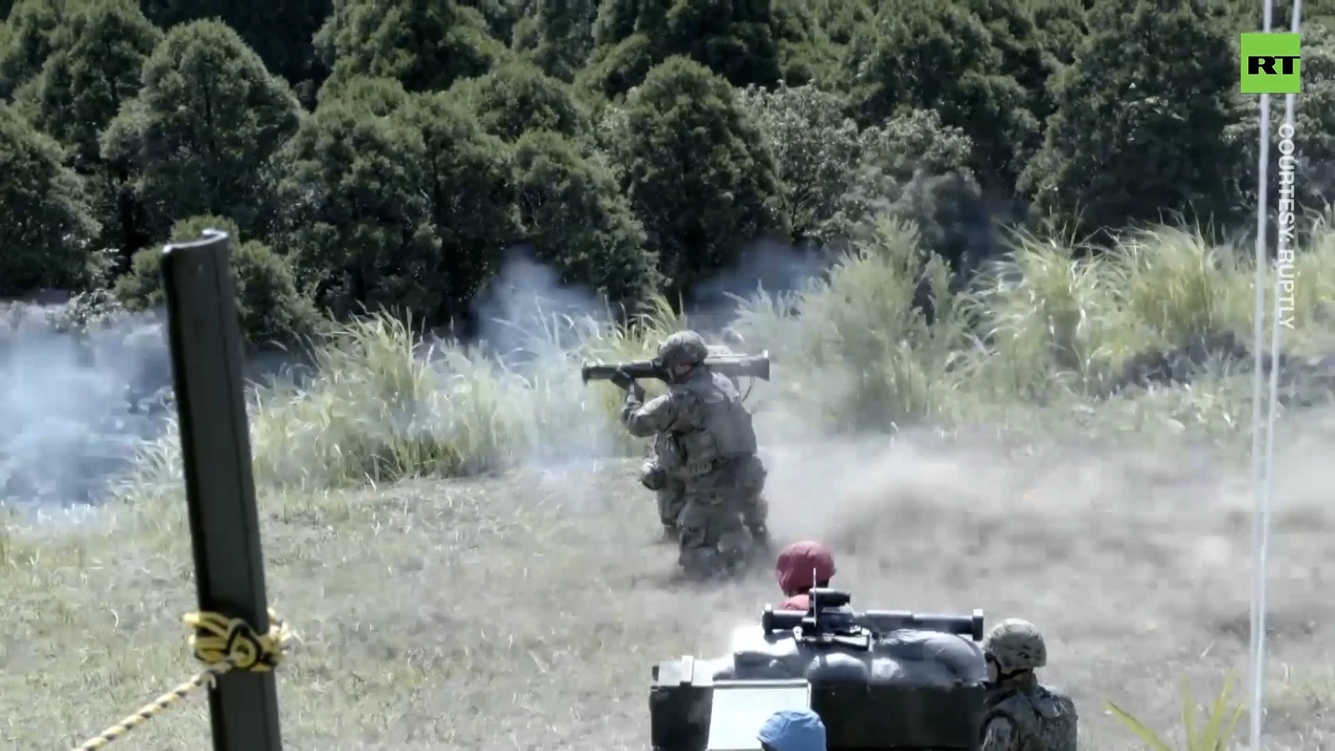 Anti-tank missiles fire away at annual US-Japan live-fire drills