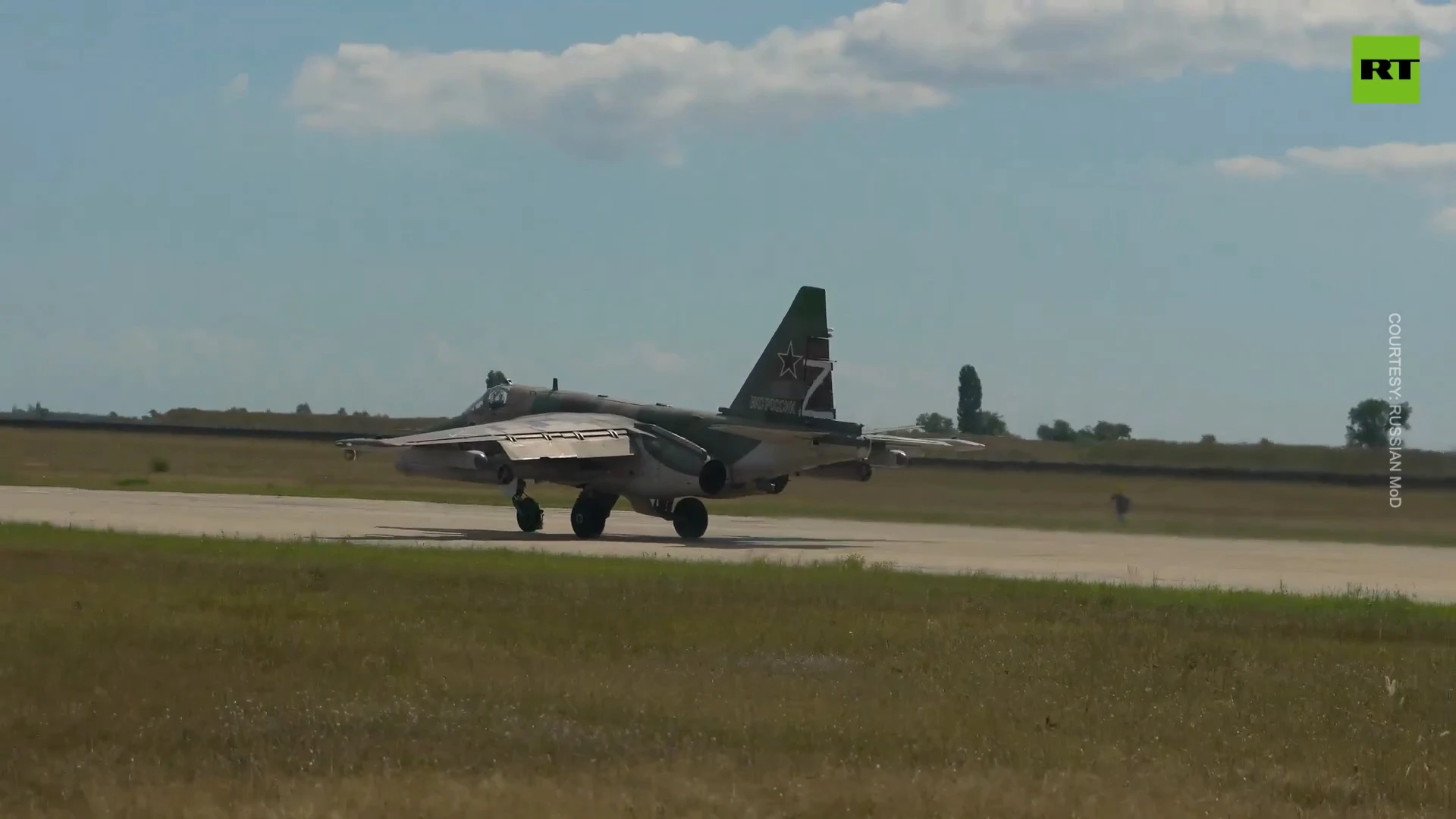 Russia's Su-25 fighter jets in combat